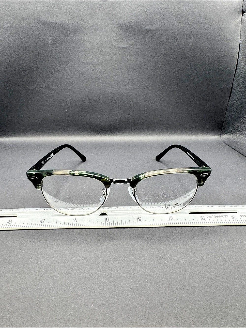 Ray-Ban Clubmaster Optics RB5154 8451 Green & Black Glasses unisex